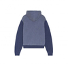 OEM Manufacturer Custom Mens Color Block Vintage Washed Patchwork Hoodie With Kangaroo Pocket