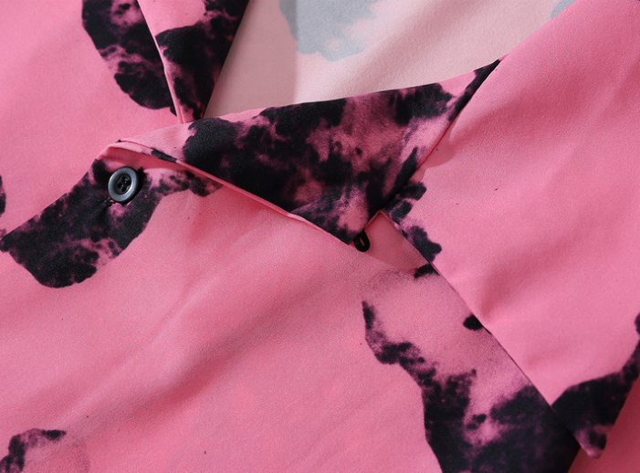 OEM Manufacturer Custom Overall Printing Short Clothing Sleeves Custom Shirts Plus Size Men Shirts