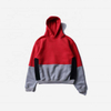 OEM Manufacturer Wholesale Custom Two Tone Colorblock Blank Pullover Fleece No Brand Name Oversized Hoodies For Men