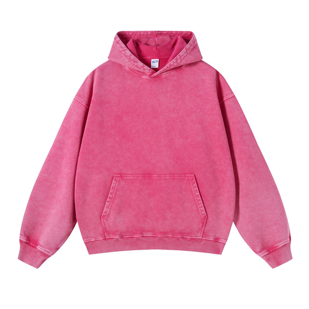 420Gsm High Quality Street Wear Heavy Weight Oversized Washed Vintage Streetwear Retro Custom Logo Men's Hoodie