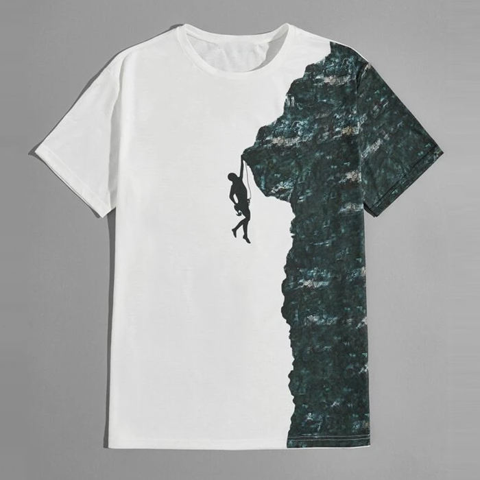 Wholesale Fashion Designer T Shirt Custom Short Sleeve Crew Neck Men's Digital Printing T-Shirts
