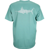 OEM Manufacturer Custom Logo 100% Polyester Sun Protection Quick Dry Men Fishing Tshirt