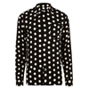 OEM Manufacturer Wholesale Men Dress Shirts Black Polka Dot Buttno Down Shirt