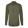OEM Manufacturer Wholesale Shirts For Men Khaki Viscose Long Sleeve Shirt