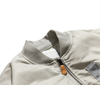 Oem Manufacturer Custom Men's Solid Color Simple Pocket Cover Baseball Cotton Jacket
