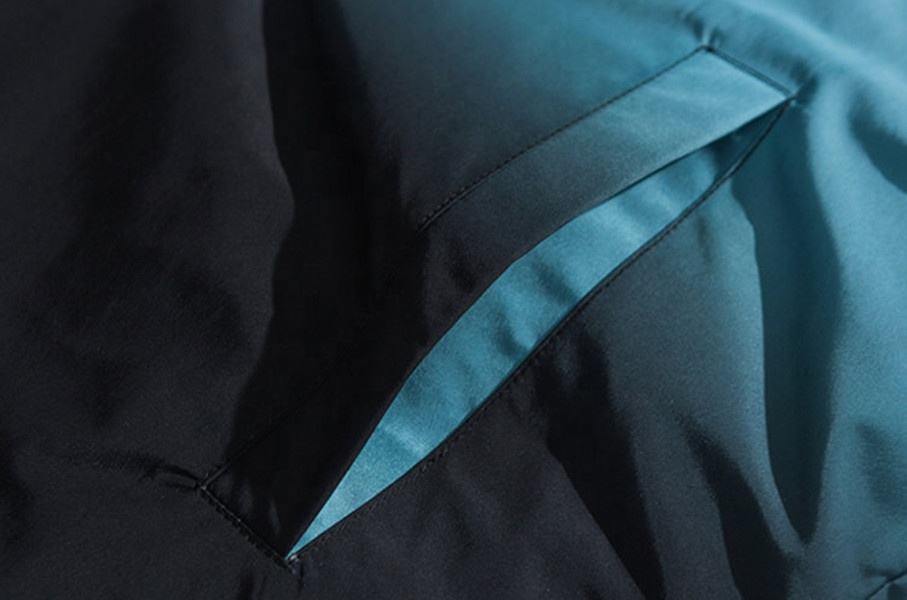 OEM Manufacturer Custom Men's Cotton-Padded Coat Gradient Fashion Jacket