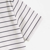 Oem Bulk Wholesale Brand Tshirts Contrast Binding Men Summer Short Sleeve Striped Tshirt