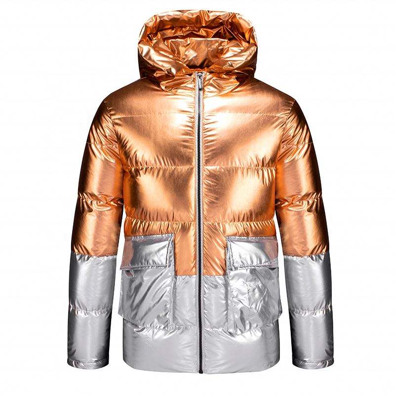 OEM Manufacturer Customization Size Warm Waterproof Windbreaker Winter Bomber Coat Men's Puffer Jacket