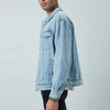 Mens Jackets China Factory Custom Winter Coat Reversible Plaid Mens Denim Jacket