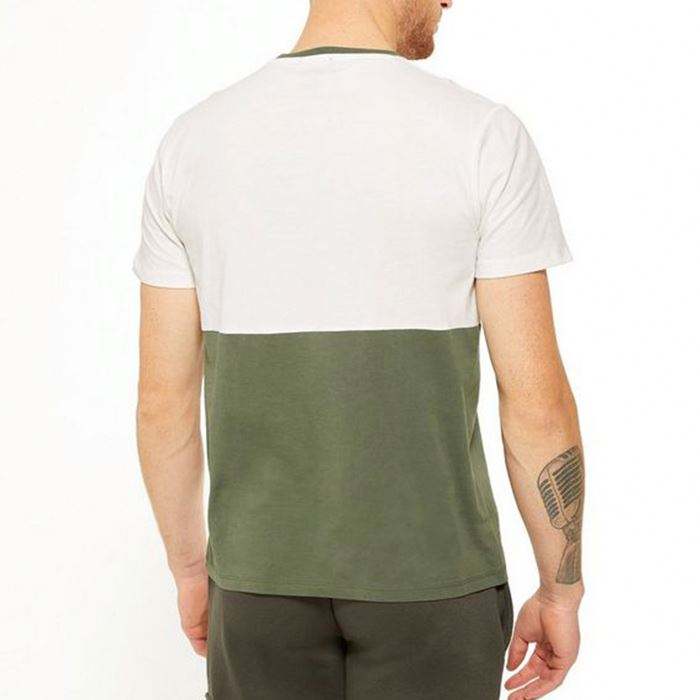 Oem Service Custom Brand Logo Tshirt Color Block Short Sleeve Men Fashion Designer Tshirts