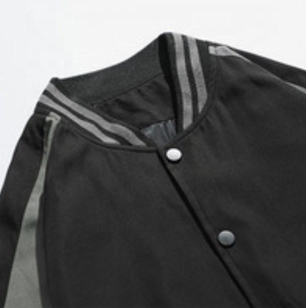 OEM Manufacturer Custom High Quality Knitted Casual Oversized Sweatshirts Baseball Uniform Coat Jacket