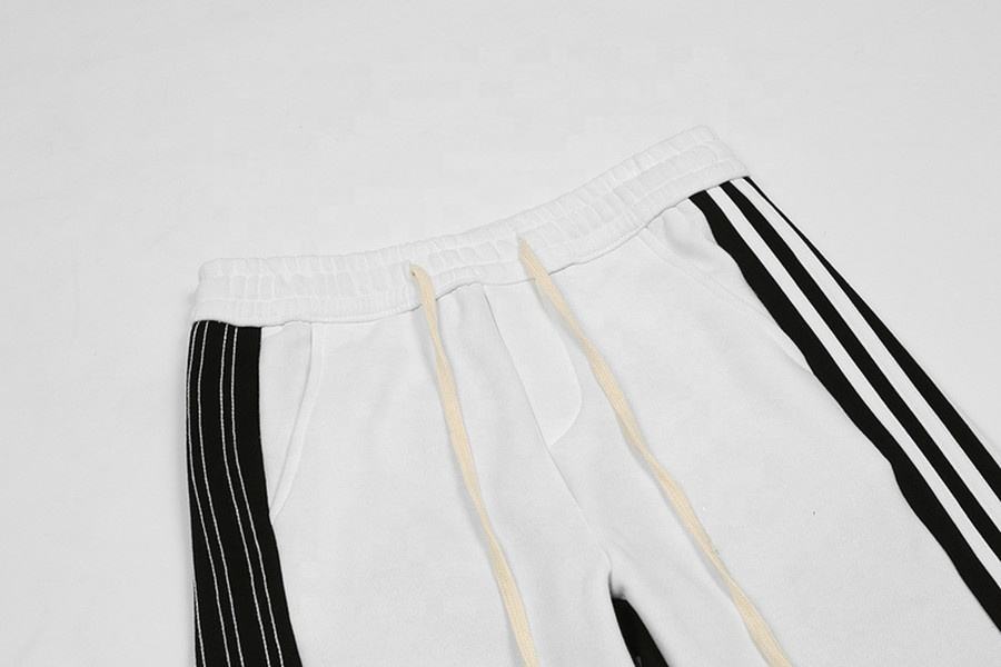 OEM Manufacturer Custom Men's Trousers Oversize Stitching Contrast Color Sweatpants