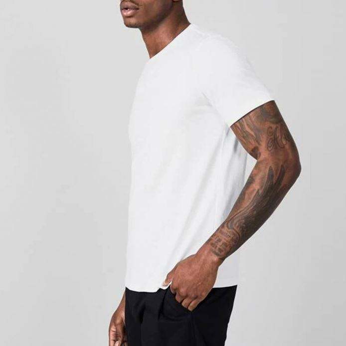 Bulk Selling High Quality Cotton T Shirt Round Neck Short Sleeve Men Basic Blank T-Shirts