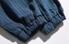 Oem Manufacturer New Custom Fashion Plus Sizes Retro Side Flap Slant Pocket Striped Coat Jacket