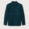 OEM Manufacturer High Quality Man Custom Logo Cotton Long Sleeve Button Up Denim Shirt