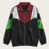 Bulk Hot Sale Streetwear Color Block Zip Opening Men Wind Breaker Jacket