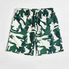 Custom Allover Camo Printed Track Shorts Mens Drawstring Waist Summer Shorts