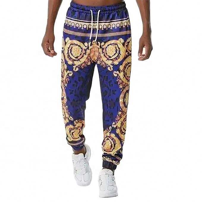 OEM Manufacturer Custom Sublimation Sweatpants Men Jogging Pants Printed Casual Pants Trousers For Men Clothing