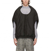 OEM Manufacturer Crew Neck Collar Zipper Closure Half Sleeve Puff Vest Jacket