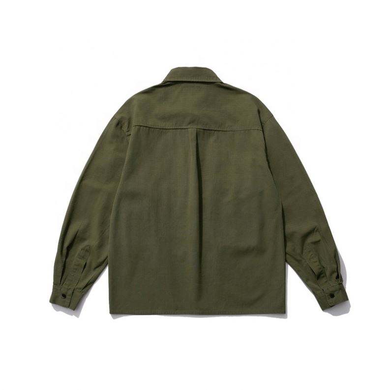OEM Manufacturer Custom Men's Shirt Multi-Pocket Shirt Urban Outdoor Cargo Shirt