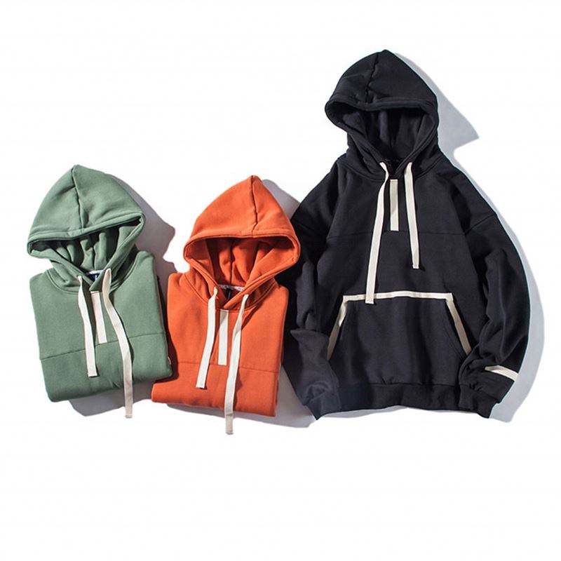 OEM Manufacturer Custom Heavyweight Men 100% Cotton French Terry Blank Oversized Unisex Pullover Hoodies