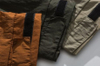 OEM Manufacturer Custom Fashion Contrast Stitching Stand Collar Loose Coats Jacket