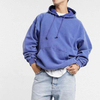 OEM Manufacturer Custom Men's Thickness Heavyweight Cotton Oversized Vintage Washed Grey Hoodie Pullover