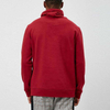 مصنع OEM مخصص هوديي الصوف Cowl Neck Pullover kangaroo جيب عادي من النوع الثقيل الأبيض للرجال