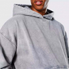 OEM Manufacturer Service Custom Streetwear Heavyweight Hoodie 100% Cotton Men Oversized Washed Vintage Hoodie