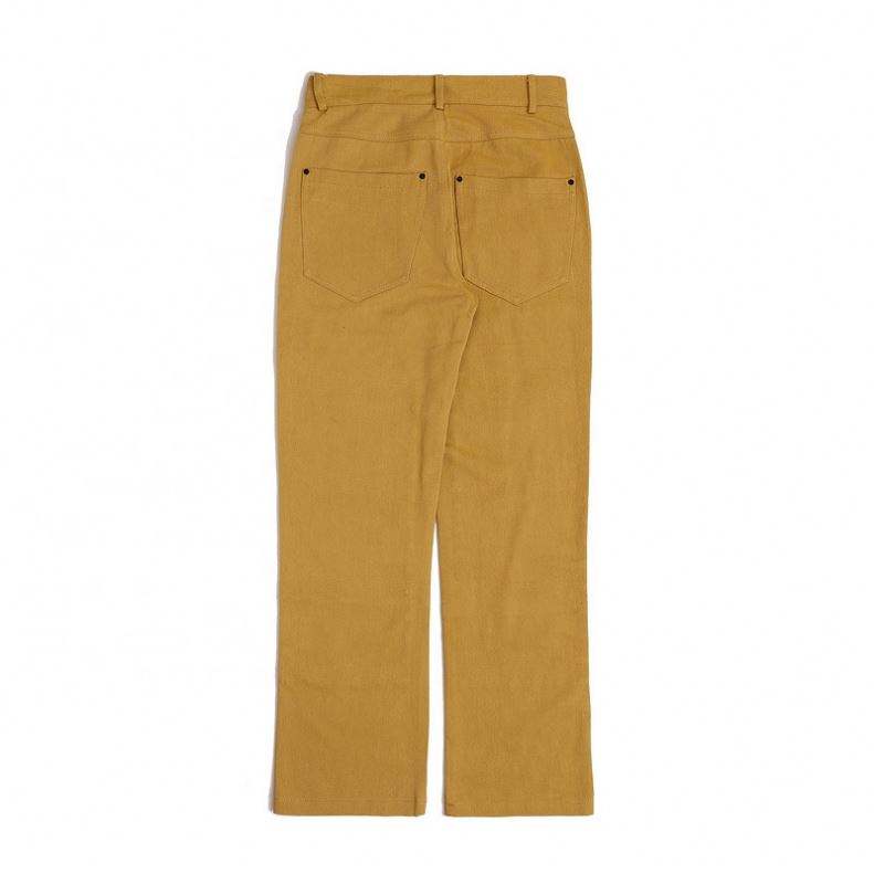 OEM Manufacturer Custom Men's Trousers Solid Color Rivet Overalls Casual Pants