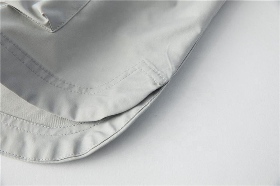 OEM Manufacturer Custom Men's Hoodie Solid Color Stereo Large Pocket Loose Pullover