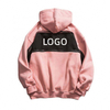 OEM Manufacturer Men's Hoodies Satin Lined Streetwear Oversize Pullover Hoodie For Men Double Layer Zipper Hoodie Custom Logo