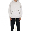 OEM Manufacturer Custom High Quality Oversized Cotton Zipper Kangaroo Pocket Grey Plain Hoodies Pullover