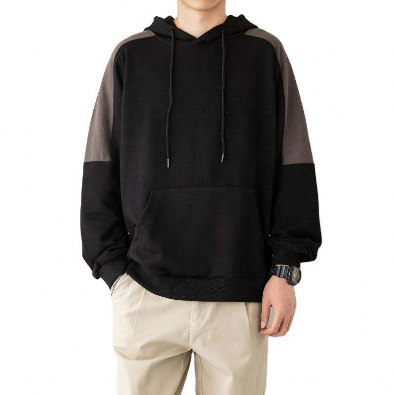 OEM Manufacturer Sweatshirts Unisex Men Long Sleeve Organic Cotton Oversized Plain Custom Hoodies Pullover