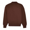 OEM Manufacturer Custom Bulk Logo Blank Plain 360GSM Heavyweight Oversized Men Brown Crewneck Sweatshirt Hoodie Clothing