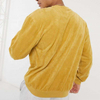 OEM Manufacturer Custom Blank Corduroy Sweatshirt Crew Neck Pullover Men's Coats