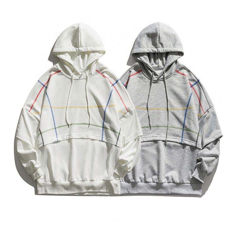 OEM proizvajalec po meri logotip veleprodajni slog uničeno raztrgano moško moško Hoodie hip hop pokvarjena luknja oblikovalca Hoodies