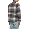 OEM Manufacturer Custom Men's Thickness Plaid Checked Long Sleeve Flannel Shirts With Chest Big Cargo Pocket