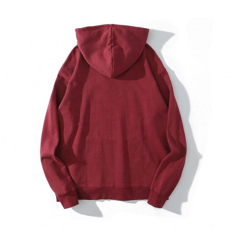 OEM Manufacturer Customized Hooded Sweater Solid Color Round Neck Long Sleeve Blank Sweater