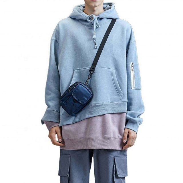 OEM Manufacturer Custom 2022 Japanese Patchwork Clothes Trendy Streetwear Clothing Mens Pastel Hoodie