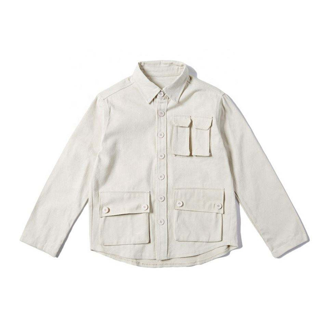 Oem Manufacturer Men's Vintage Cargo Multi-Pocket Pilot Jacket