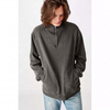 OEM Manufacturer High Quality Men's Quarter Zip Sweatshirt Men's Green Pullover Fleece Crewneck Sweatshirt