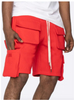 Άνδρες καλοκαίρι Short Street Wear 3D Pocket Fleece Cargo Shorts