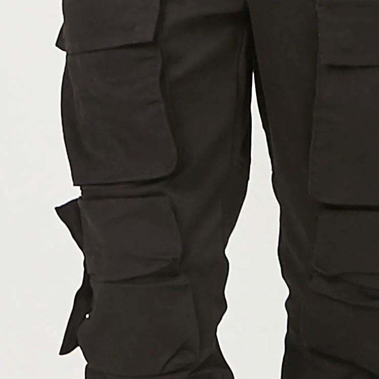 Calças cargo casuais masculinas personalizadas de alta qualidade com novo design 100% algodão