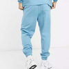 Oem Custom Elastic Cuffs Oversized Men Tapered Sweatpants