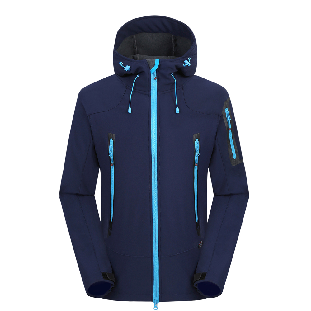 Toppsäljande 100% polyester mjuk skaljacka med anpassad logotyp