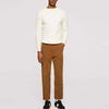Men Slant Pocket Detail Corduroy Pants