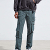High Quality Custom Mens Track Pants Solid Color Men Utility Cargo Pants