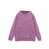 400Gsm Vintage Streetwear Crewneck Retro Custom Logo Men's Wax Dyed Hoodie