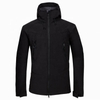 Entrega de moda reversível masculina masculina por atacado para capote à prova d'água com zípeira de capa com capuz Windbreaker homens